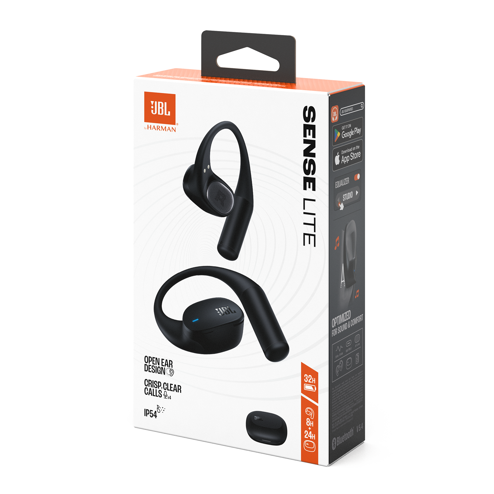 AUDÍFONOS INALÁMBRICOS JBL SENSE LITE TRUE WIRELESS COLOR NEGRO SENSELITEBLKA